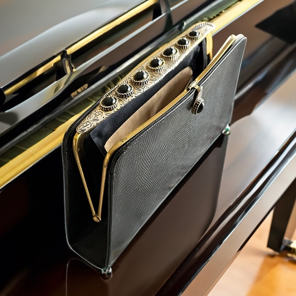 Amazing  Manon Vintage Clutch 1950 - Picture 8 of 9